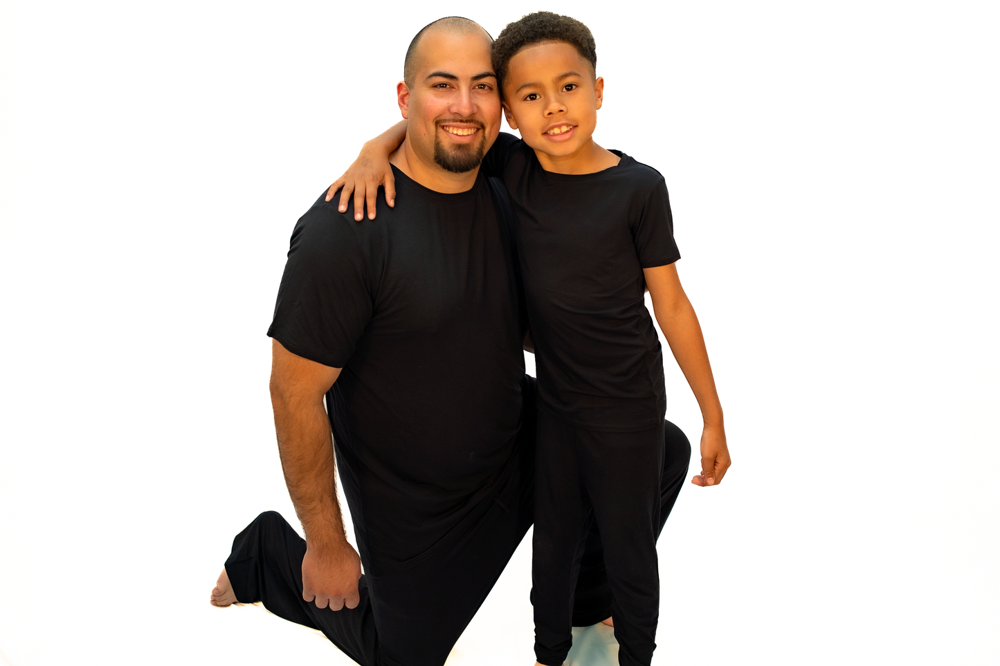 Midnight Black, Mens Pajama Set